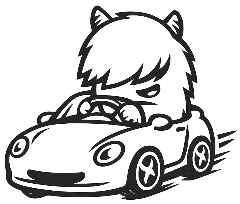 OmNom driver delivering food